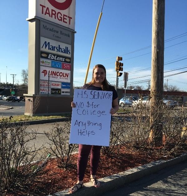 4.0 Student Panhandles to Raise Money for College Tuition