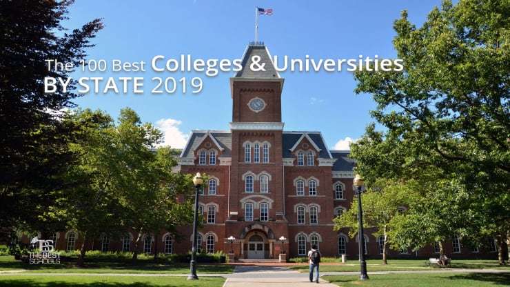 The 100 Best Colleges &  Universities by State 2019 ...
